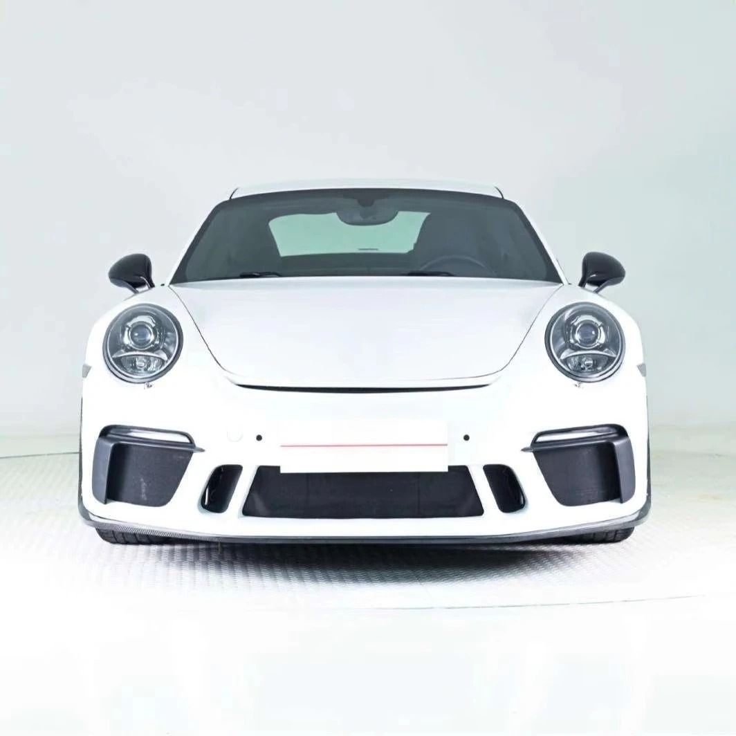High Quality GT3 Style Front Lip Bumper for 911 Carrera 17-19 Upgrade Carbon Fiber Body Kit Auto Parts